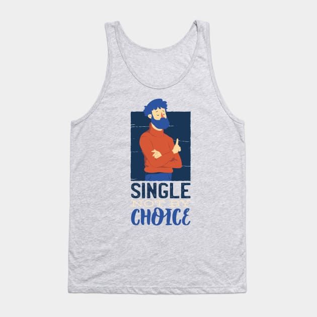 Funny single Design Tank Top by LR_Collections